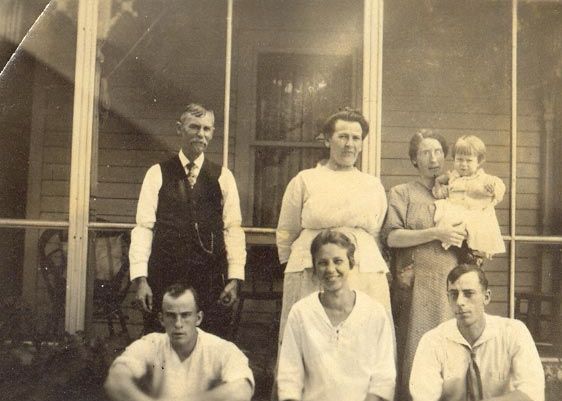 Michael Schobert family, ca 1917