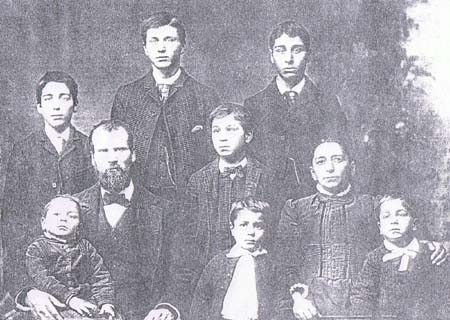 William & Barbara Wendel family, ca 1892