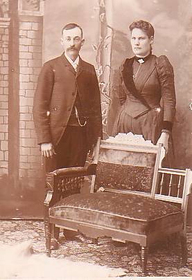 Henry Erbe & Mary Ellen Gast wedding 1912