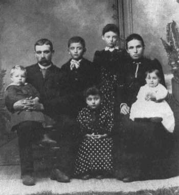 Frederick & Augusta Goeke family