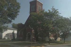 1st Baptist Church, Waukon, Google photo ca2005