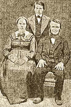 Esten Lassesen, his wife & son John