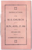 Church Dedication Program