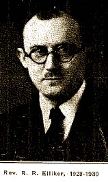 Rev. R.R. Elliker, 1928-1930