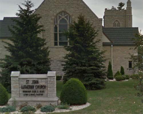 St. John's Lutheran church - photo courtesy Google maps
