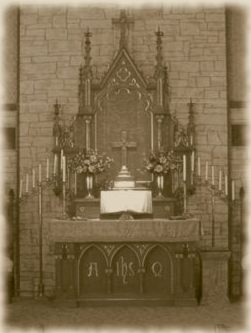 St. John's - Wheatland, the altar