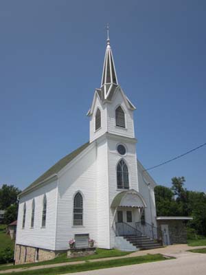 Waterville Lutheran Church. Photographer: Reid R. Johnson, 2013