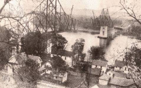 The Blackhawk Bridge Is Born, 1931