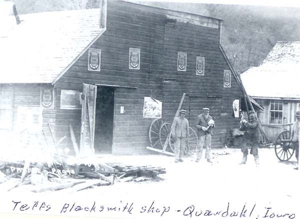 Teff's Blacksmith ship - Quandahl, Iowa