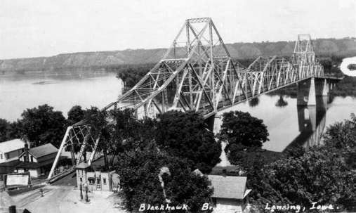 BlackHawk bridge - Lansing, Iowa