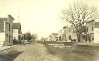 New Albin street scene, c1909/1910