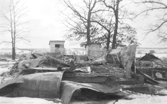 Fan School burned 1952