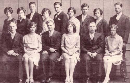 Class of 1929, New Albin HS