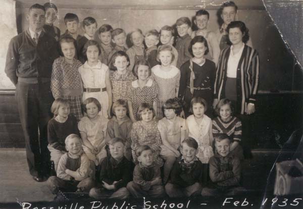 Rossville Public School - Feb. 1935