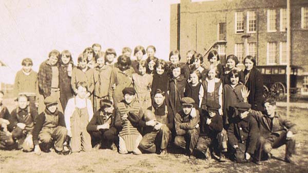 Waterville school & school children ca1926-1928