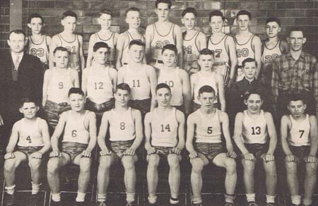 Waukon Junior High Basketball team, 1948