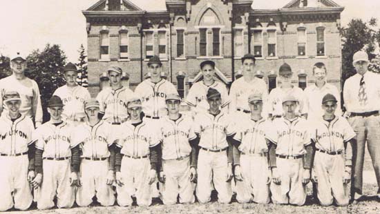 Waukon Junior High Baseball team, 1948