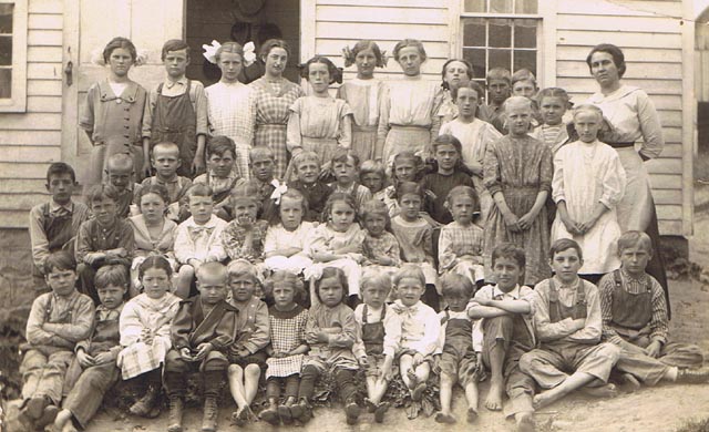 Dorchester school children, undated, ca 1911/1912