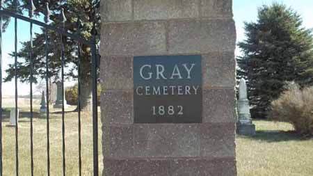 Gray Cemetery, Audubon County, Iowa