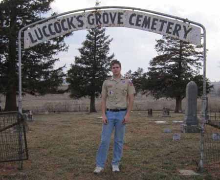 Luccock's Grove Cemetery, Audubon County, Iowa Eagle Scout Project