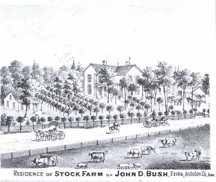 John D. Bush Residence & Stock Farm