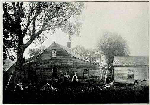 Old Hamlin House, west front, Audubon County, Iowa