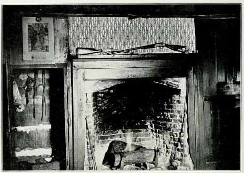 Old Fireplace, Hamlin Home, Audubon County, Iowa