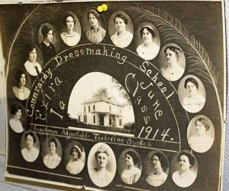 Connrardy School of Dressmaking - June 1914 Class