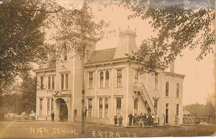 Exira High School Circa 1909