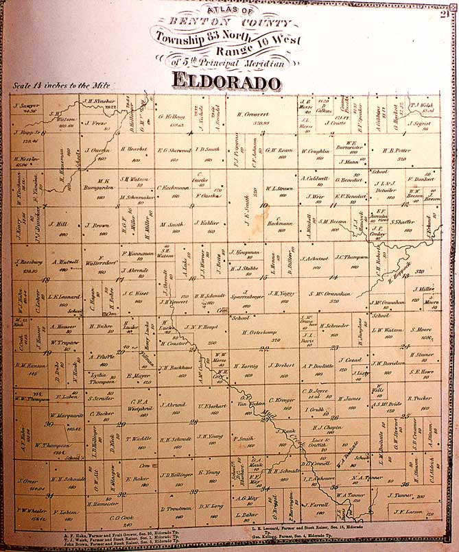 eldorado township map