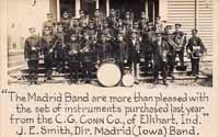 Madrid Band, Boone County, Iowa