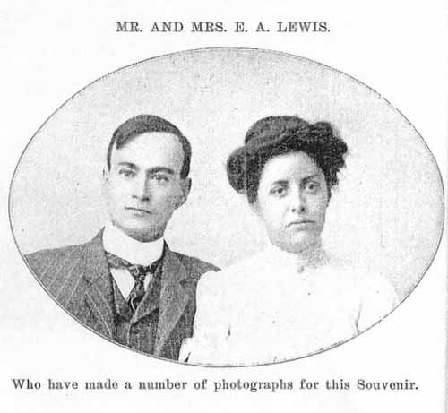 Mr. and Mrs. E. A. Lewis, Photographers, Atlantic, Iowa