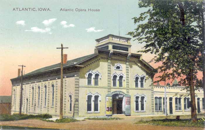 Opera House, Atlantic, Cass County, Iowa