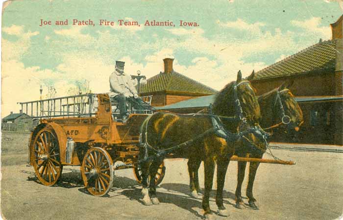 Fire Team and Wagon No. 1, Atlantic, Cass County, Iowa