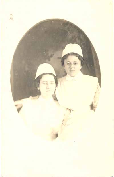 Nurses' Training, Miss Daly & Christine Anderson