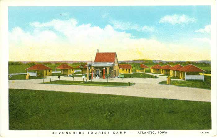 Devonshire Tourist Camp, Atlantic, Iowa