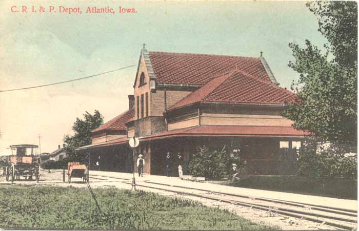 Railroad, Atlantic, Cass County, Iowa