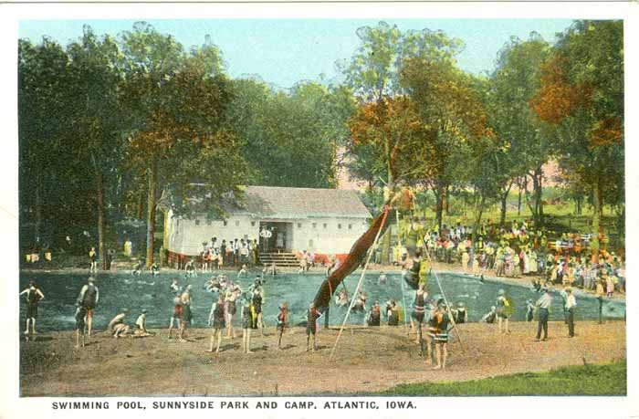 Swimming Pool Sunnyside Park & Camp, Atlantic, Iowa