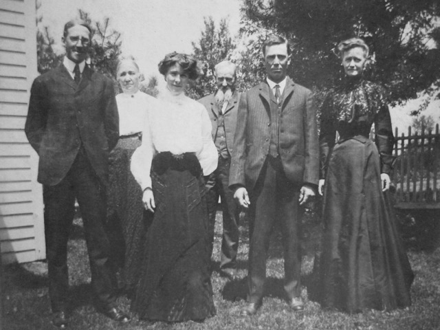 Albert T. Harris Family, Mary Harris, Edith Harris Triplett