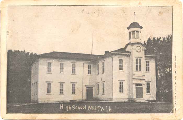Anita High School, Anita, Iowa