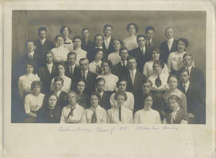Atlantic HS Graduation Class 1913