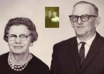 Arthur G. Jennings and Marie L. Thein, 45th anniversary, 1964