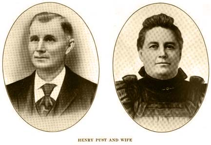 Henry Pust and wife