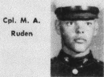Corporal Matthew Albert Ruden, U.S. Marine Corps