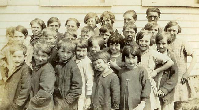 Gooding school kids 1928