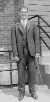 Luana Basketball Coach Dale Hamnquist, 1942