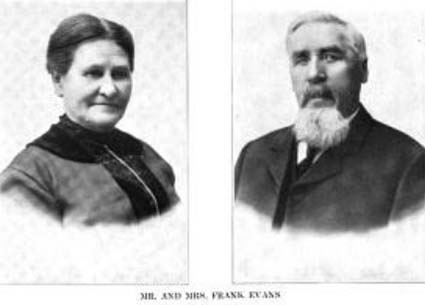 Frank & Maria (Peterson) Evans