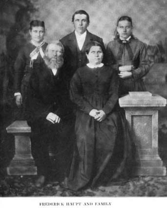 Frederick Haupt family