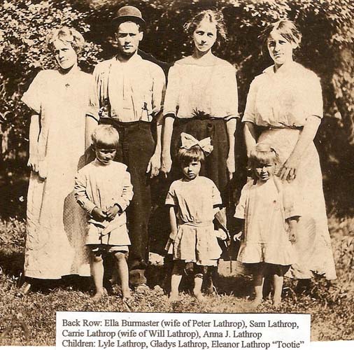 Samuel F. Lathrop and family