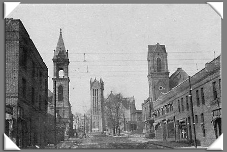 8th St., Downtown Des Moines, Iowa, 1918